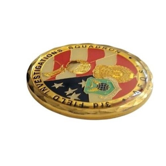 AFOSI Office of Special Investigations 3rd Field Investigations Challenge Coin - Picture 3 of 7